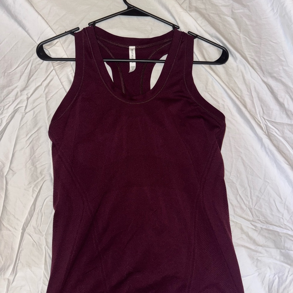Athleta Deep Burgundy Tank Top
